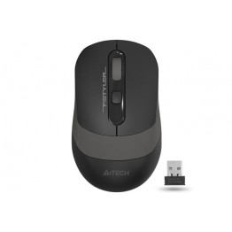 Mouse wireless A4Tech FG10, 2000 DPI, USB Nano Receiver, Negru/Gri
